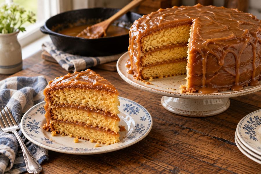 Caramel cake