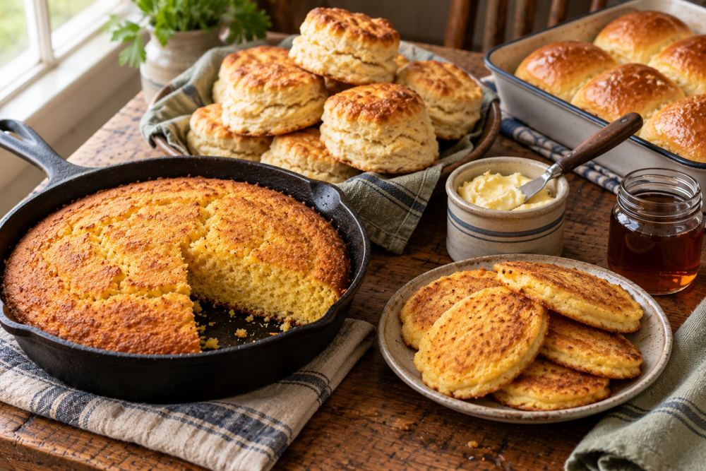 Breads and biscuits