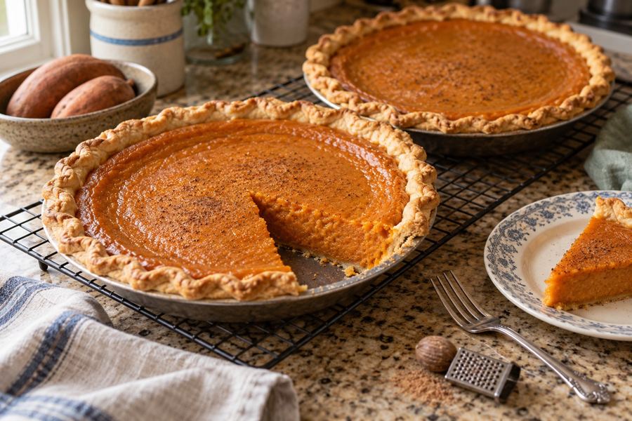 Sweet potato pie